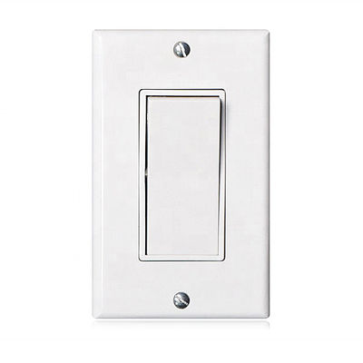 Flame Retardant American Type 1Gang 1Way Switch Socket