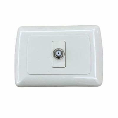 Home TV Wall Socket 10A Plastic Electrical Wall Socket